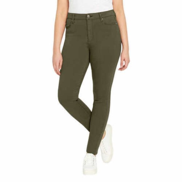 Buffalo David Bitton Pants - Buffalo Women's Hanna Blended Tencel High Rise Soft Stretch Skinny Pants